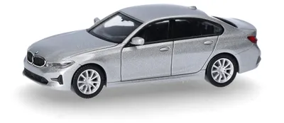Produktbild von Herpa PKW BMW 3er Limousine glaciersilber 430791-005