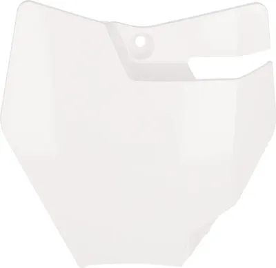 Image de ACERBIS support blanc de plaque d'immatriculation avant