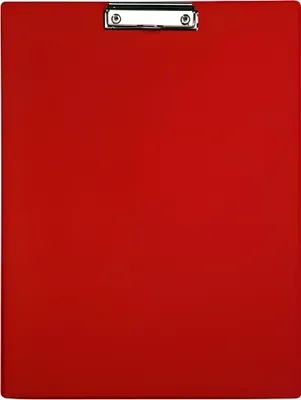 Produktbild von Klemmbrett, DIN A3, Rot, kunststoffüberzogen, abwaschbar, abgerundete Kanten