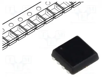 Productafbeelding van Transistor: N-MOSFET x2; unipolair; 30V; 67/31A; 18/8W; DFN5x6D AON6992. Meerkanaaltransistoren