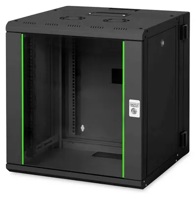 Produktbild von DIGITUS Wandgehäuse     Unique  12HE 643x600x600mm   schwarz