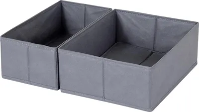 Obrázok produktu pre Organizér Hemnes na komody 16-dielny sivý - Skladací a umývateľný