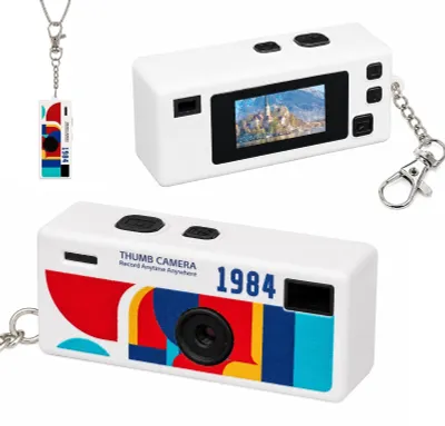 Immagine prodotto di Mini fotocamera portachiavi, registrazione video HD a 1080p