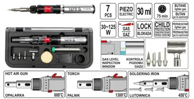 Image de Yato 3In1 Soudeuse Au Gaz + Accessoires 36706