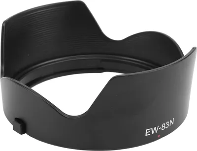Obrázok produktu pre EW-83N Kryt objektívu pre R5 R6 RP RF 24-105 mm F4L IS USM Obojstranná ochranná clona čierna