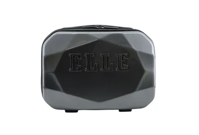 Produktbild von ELLE Kosmetikkoffer mit vollständig gefüttertem Innenraum Anthracite One Size