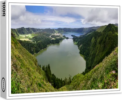 Image de raxxa Premium-Puzzle "Caldeira Sete Cidades", 1000 pièces