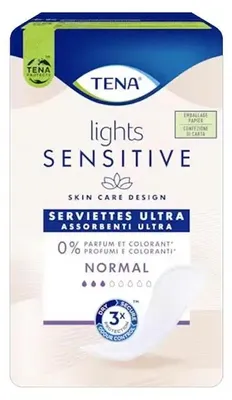 Immagine prodotto di Assorbente Tena Lady Sensitive Ultra Pad Normal 16 Pezzi