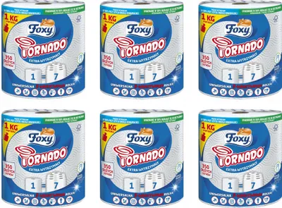 Zdjęcie produktu dla Ręcznik Papierowy FOXY TORNADO - 6 szt.
