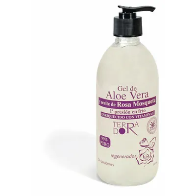 Produktbild von Dherbos Aloe Vera Gel R Mosqueta 500ml