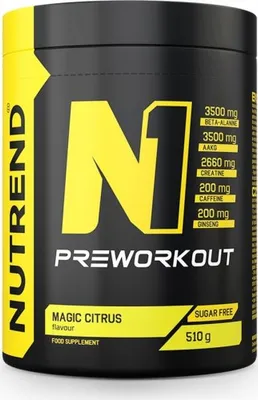 Productafbeelding van Nutrend N1 Pre-workout 255g - Sinaasjesmaak