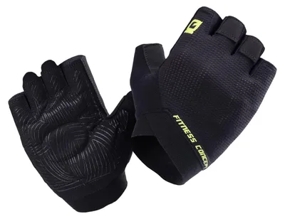 Image de IQ - Gants d'entraînement « Ilario » pour homme, sans doigts PP14954 (L) (noir)
