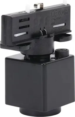 Produktbild von Spectrum 3-Phasen Stromschiene SPS-2 Adapter Steckdose Schwarz IP20