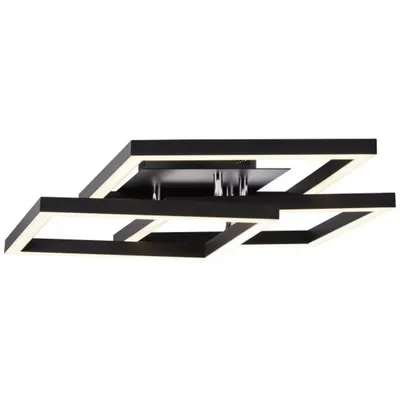 Productafbeelding van Brilliant Kjorn LED plafondlamp, 3-lichts, zwart
