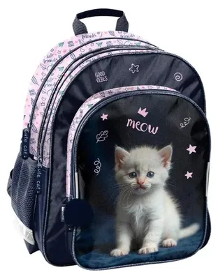 Zdjęcie produktu dla Plecak 2-komorowy White Kitty PP26CD-090 - PASO