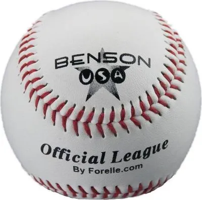 Obrázek produktu pro Benson Soft-T 9" bílý oficiální ligový baseballový míč | Oficiální tréninkové míče