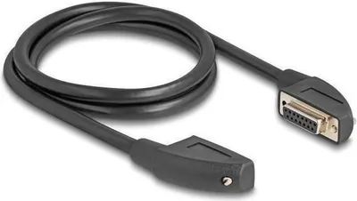 Obrázok produktu pre DeLOCK 80476, Čierna, 1 m, DB-15, DB-15, Samica, Samica