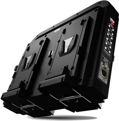 Obrázok produktu pre Newell V-mount Duálna nabíjačka pre 4 batérie Strieborná Strieborná Jedna veľkosť