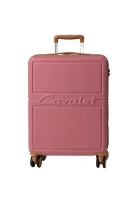 Produktbild von Pinke Koffer 55 cm, Handgepäck Hartschalenkoffer Trolley Cavalet - Bowatex