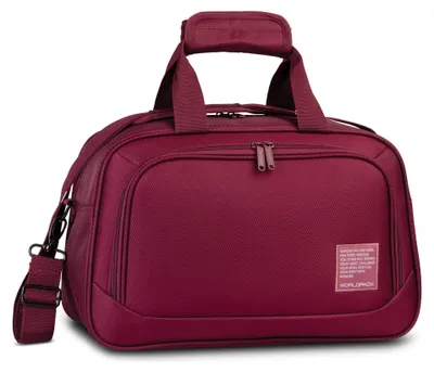 Produktbild von Worldpack Basel Underseat Bag mit Schultergurt weinrot