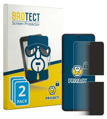 Produktbild von 2x BROTECT Sichtschutzfolie für Motorola Razr 70 Anti-Spy Privacy Sichtschutz Blickschutz Folie Blaulicht-Schutz
