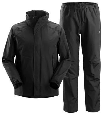 Produktbild von Snickers Set Regenbekleidung 8378 Schwarz (0400) Größe XL