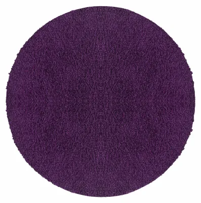 Produktbild von Carpetsale24 Hochflor Teppich Uni Einfarbig Modern Shaggy Teppich Wohnzimmer Flauschig Weich Preishammer, Grösse: 200 cm Rund