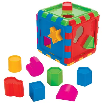 Produktbild von Pilsan Formsortierer Box 03226 Sortierspiel Steckspiel zehn verschiedene Formen
