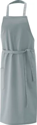 Produktbild von Latzschürze XXL B 100 x L 100 cm Fb. silbergrau : 65% Polyester 35%Baumwolle 220 g/m² : silbergrau