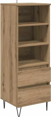 Image de Haut Armoire Chêne artisanal 40 x 36 x 110 cm Bois d'ingénierie