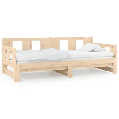 Obrázek produktu pro vidaXL Rozkládací denní postel z borovicového masivu 2x(90x200) cm