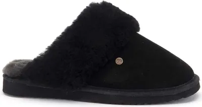 Produktbild von Warmbat Flurry Suede Schwarz - Damen Hausschuhe - FLS321009