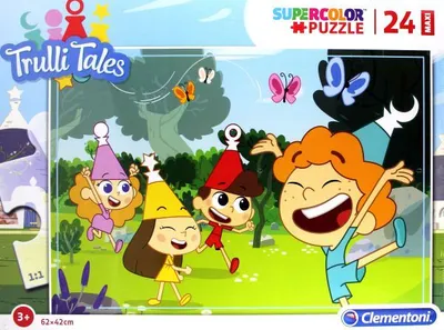 Obrázek produktu pro CLEMENTONI Puzzle Trulli Tales MAXI 24 dílků