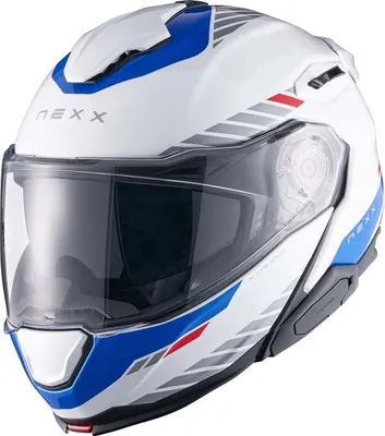 Produktbild von NEXX Helmet X.LIFETOUR GLOBE WHITE.BLUE (60-L)