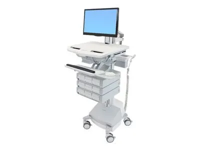 Image de Ergotron Chariot pour écran LCD / clavier / souris / unité centrale / ordinateur portable / caméra / scanner (architecture ouverte)
