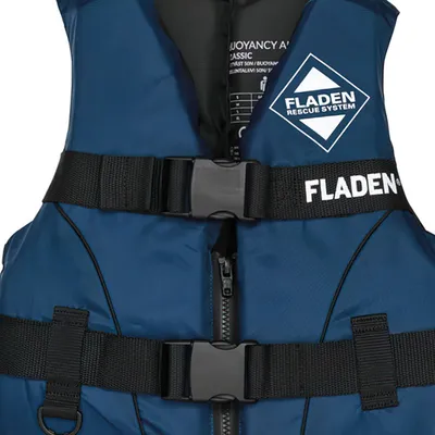 Produktbild von Fladen Buoyancy aid FRS Schwimmweste blue M 50-70kg