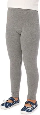 Produktbild von Merry Style Mädchen Lange Leggings aus Baumwolle MS10-225 (Mittel Melange,128)