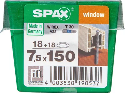 Produktbild von Spax Rahmenanker 7.5 x 150 mm TX 30 - 18 Stk.