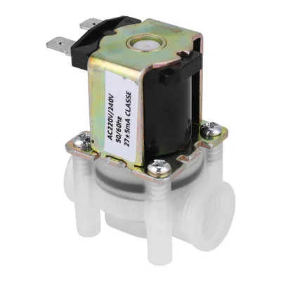 Obrázok produktu pre Elektromagnetický ventil, elektromagnetický ventil na prívode vody, elektrický elektromagnetický ventil, elektromagnetický ventil, 1/4 palca elektromagnetický ventil