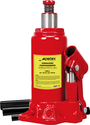 Zdjęcie produktu dla Wózek podnośnikowy Ram, hydrauliczny, 5 t, czerwony od PETEX