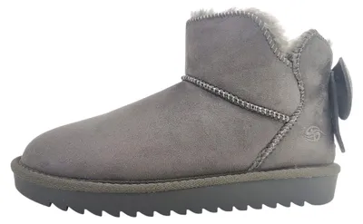 Image de Dockers par Gerli Damenschuhe : Bottes montantes doublées, couleur gris, pour le quotidien