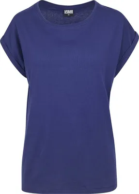 Produktbild von Urban Classics T-Shirt Damen Ladies Extended Shoulder Tee lila S