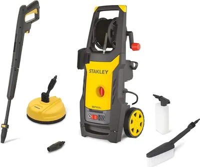 Produktbild von STANLEY SXPW24BX-E Hochdruckreiniger mit Terrassenwaschanlage (2400 W, 170 bar, 500 l/h) | Stanley 2400 W | 170 bar | 500 l/h