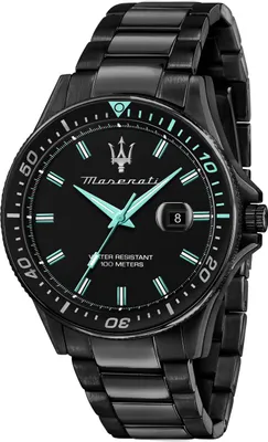 Produktbild von MASERATI Quarzuhr QUARZUHR Edelstahl schwarz