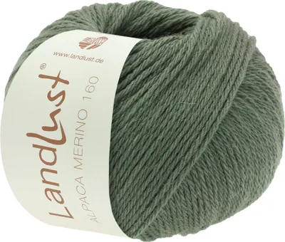 Produktbild von Lana Grossa Landlust Alpaka Merino 160, Farbe:424 - Grün