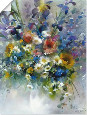 Produktbild von ARTland Poster Blumen Impression Größe: 30x40 cm