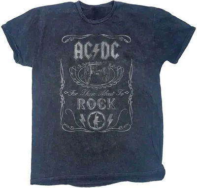 Immagine prodotto di AC/DC - Maglietta Cannon Swig Unisex Small - Nero