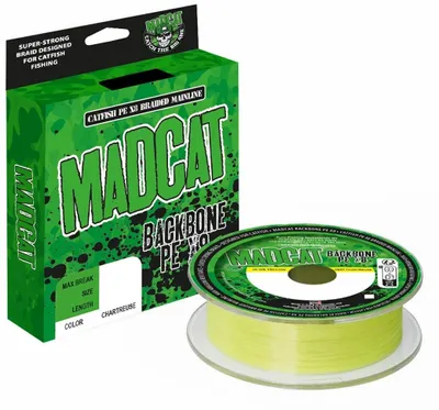 Produktbild von MADCAT Backbone Chartreuse 0,60 mm 600 m 84,1 kg Angelschnur
