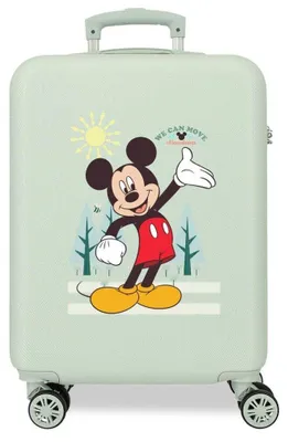Immagine prodotto di Valigia con rotelle in ABS Disney Mickey Mountains, 55 cm