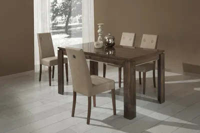 Immagine prodotto di Tavolo da pranzo Gruppo di tavoli Sala da pranzo Soggiorno Legno Tavoli di design Mobili italiani